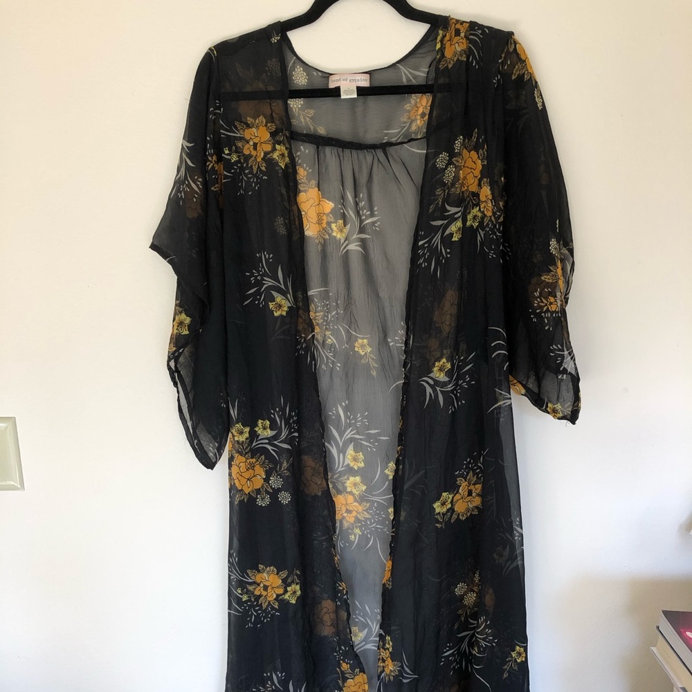 Bohemian Band of Gypsies Sheer Kimono